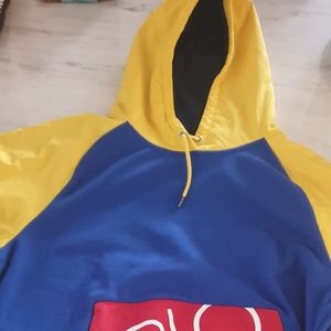 POLO RALPH LAUREN MEN'S POLO HI TECH HOODIE COLORB